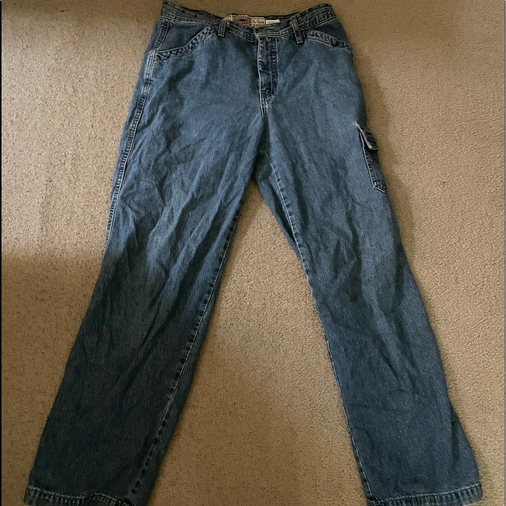 BLUE CARGO JEANS